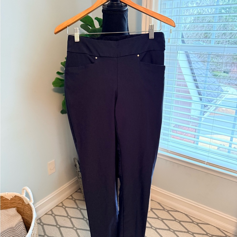 PGA Tour Women's Navy Straight Leg Pants